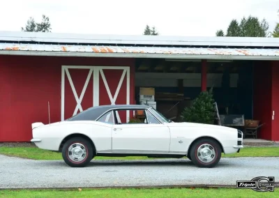 67 White Camaro